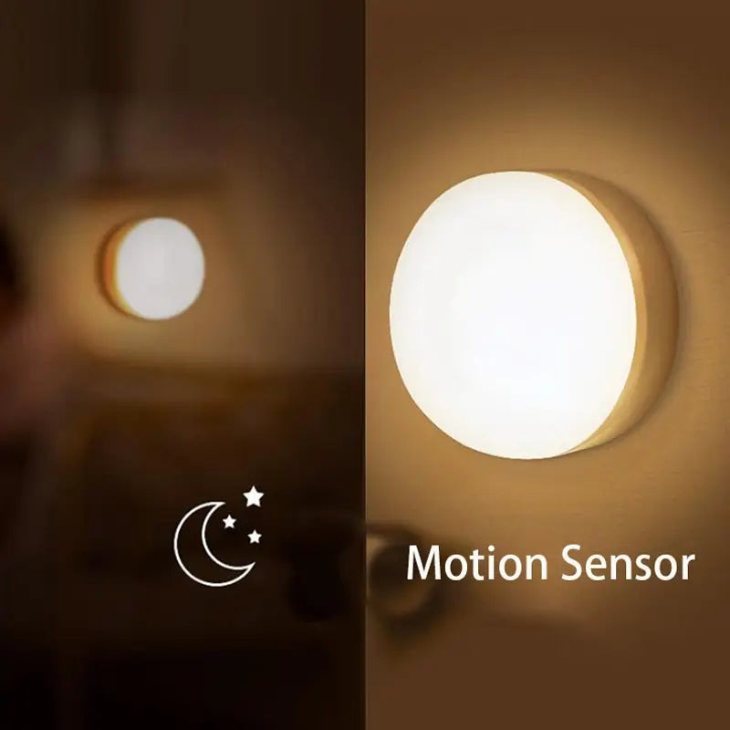 Rechargeable Magnetic Motion Sensor LED Night Light