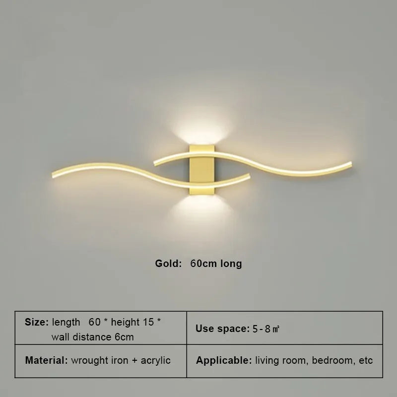Contemporary LED Strip Lamp – Stylish Indoor Accent Light