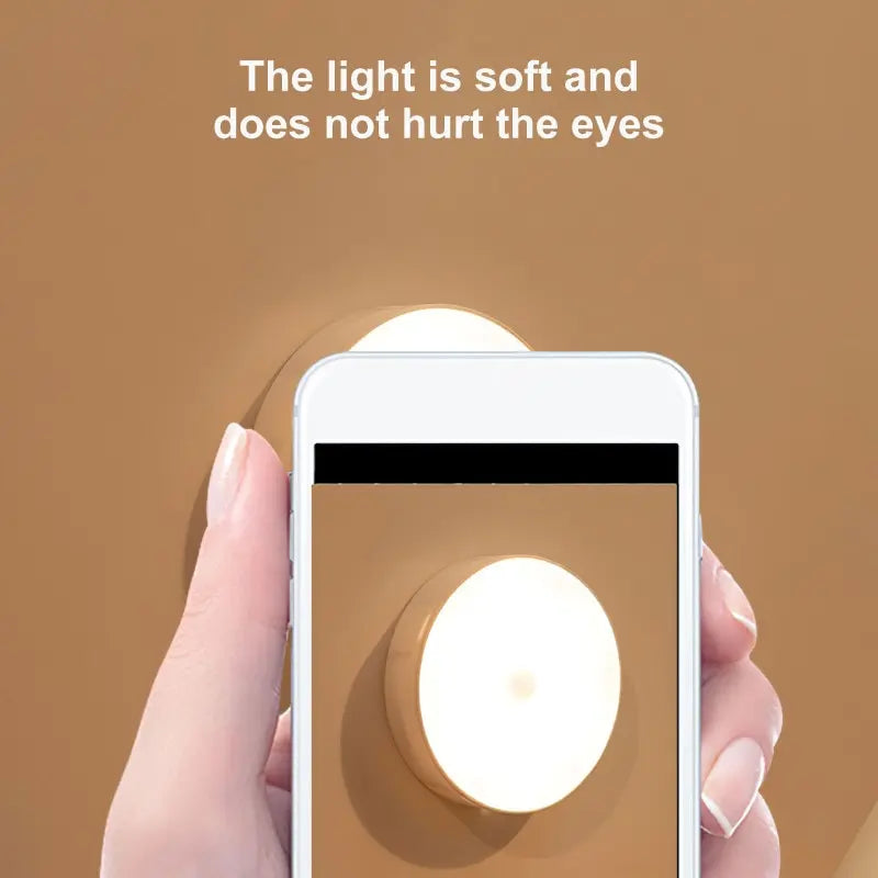 Rechargeable Magnetic Motion Sensor LED Night Light