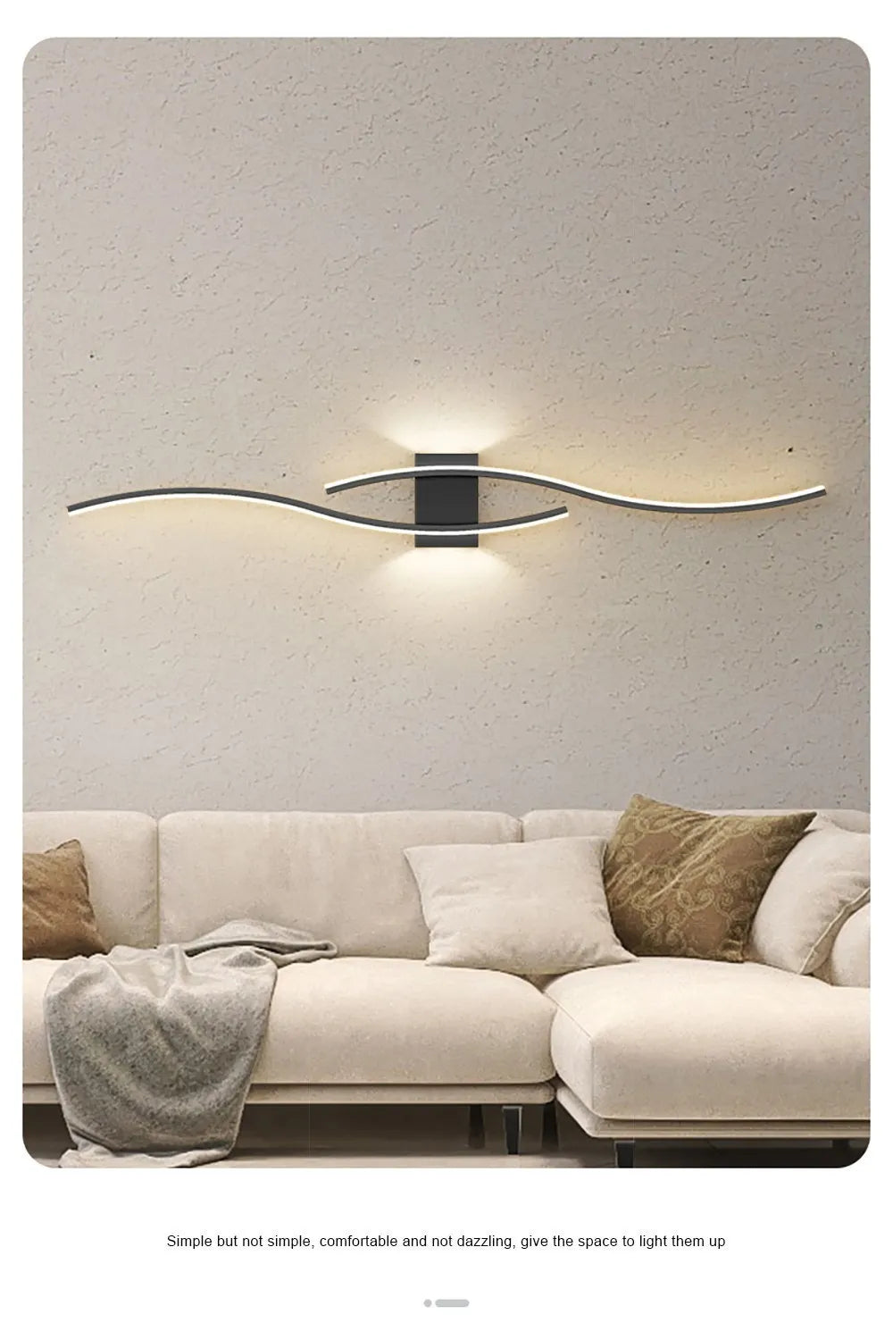 Contemporary LED Strip Lamp – Stylish Indoor Accent Light