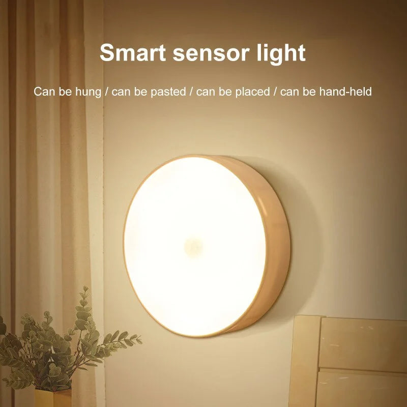 Rechargeable Magnetic Motion Sensor LED Night Light