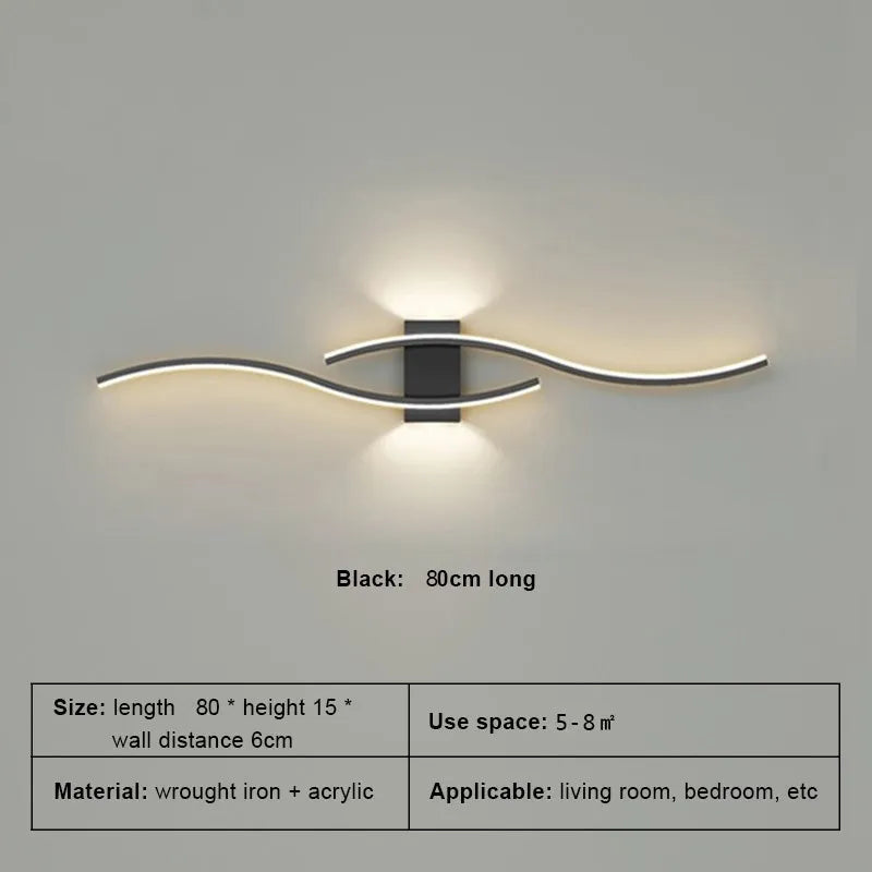Contemporary LED Strip Lamp – Stylish Indoor Accent Light