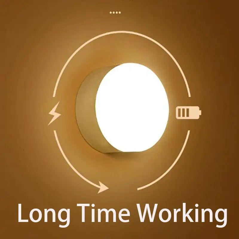 Rechargeable Magnetic Motion Sensor LED Night Light